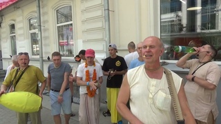 Харинама в Екатеринбурге . Гаджа Ханта дас, Эпизод4 येकातेरिनबर्ग में हरिनाम। गज हन
