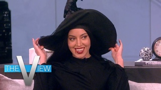 Aubrey Plaza Makes Witchy Appearance for “The View“ Halloween Special | The View
