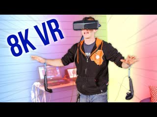 8K VR Headset from China  BS marketing, very cool experience