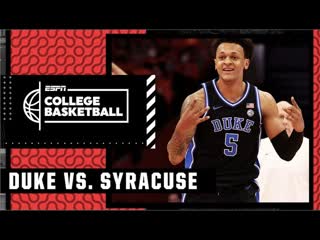 Duke Blue Devils vs. Syracuse Orange | Full Game Highlights