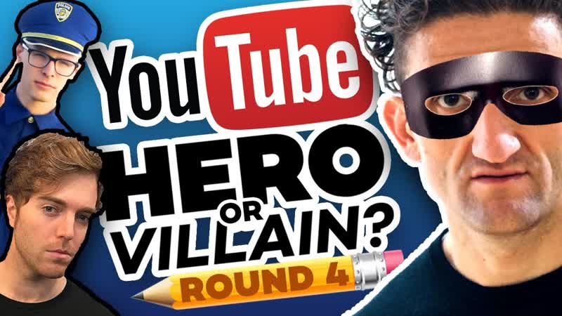 Drawing YOUTUBERS as HEROES VILLAINS ROUND