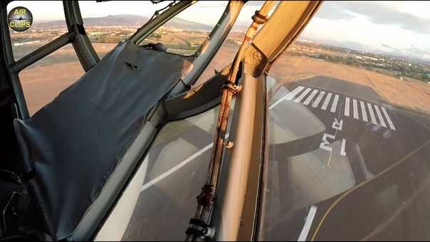 MIGHTY Antonov 22, WORLDs LARGEST TURBOPROP, heavy takeoff from Tiblisi, Georgia Air
