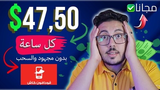 الربح من الانترنت 47,50$ كل ساعة | كيفية الربح من 