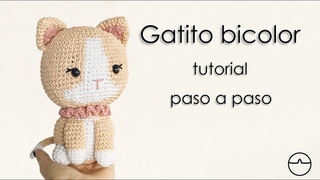 GATITO BICOLOR // hermosos amigurumis a Crochet - PASO A PASO desde 0 ((tutorial))