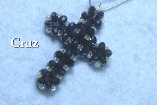 # DIY - Como hacer una cruz con cristalitos de swarouski  # DIY - How to make a cross