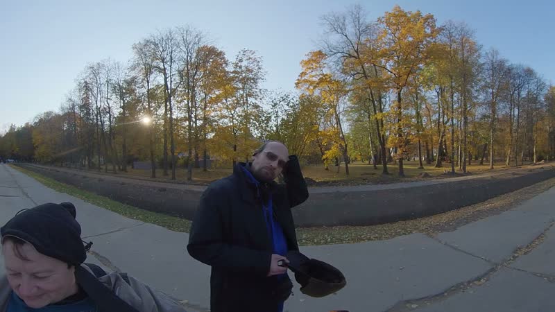 golden autumn VR 360 037 osen zolotaya 20211003 Ах какая осень Золотая. Поет