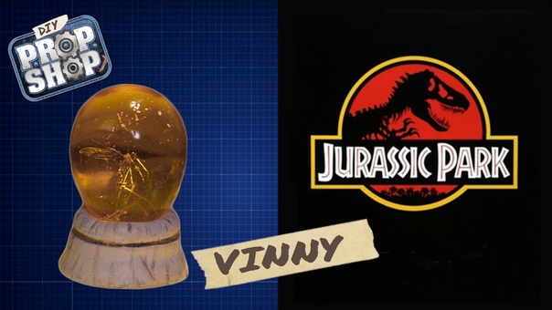 Jurassic Park Amber Egg DIY PROP