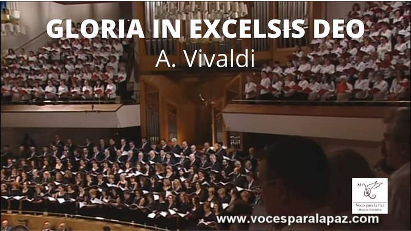 GLORIA IN EXCELSIS DEO. Antonio Vivaldi. Director: A.