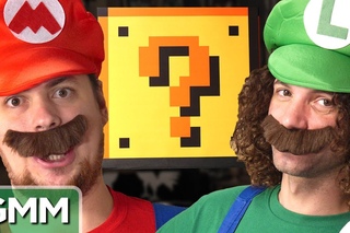 Super Mario Smash Block Challenge ft. Game Grumps