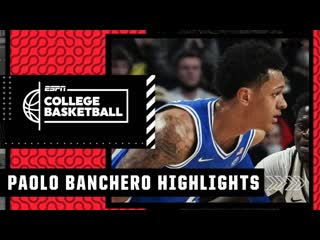 Paolo Banchero leads Duke with 24 PTS in win vs. Wake Forest