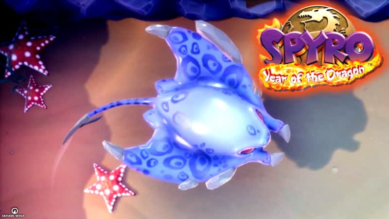 МАССОВОЕ ИСТРЕБЛЕНИЕ МОРСКИХ ЗВЁЗД И СКАТОВ Spyro Reignited Trilogy,