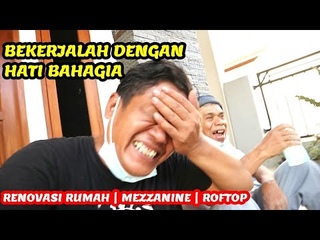 FINISHING RENOVASI RUMAH | SELANGKAH LAGI MEZZANINE SUDAH BISA DI PAKAI