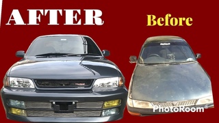 1995 TOYOTA COROLLA REBUILD AND MODIFICATIONS