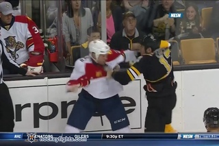 Krys Barch vs Milan Lucic Mar 4, 2014