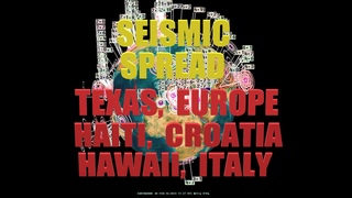 2/16/2023 -- Earthquakes spreading - Texas M5.0 - Italy Croatia M5.5 - Haiti M5.5 - Hawaii M4.7