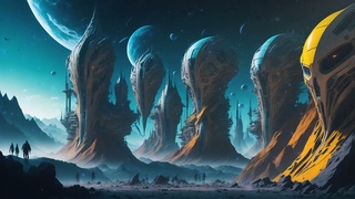 Alien Galaxy, Alien Vibrations  - Relaxing Ambient Music