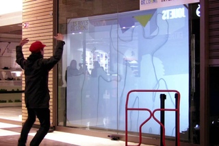 Installation Interactive Kinect + Processing
