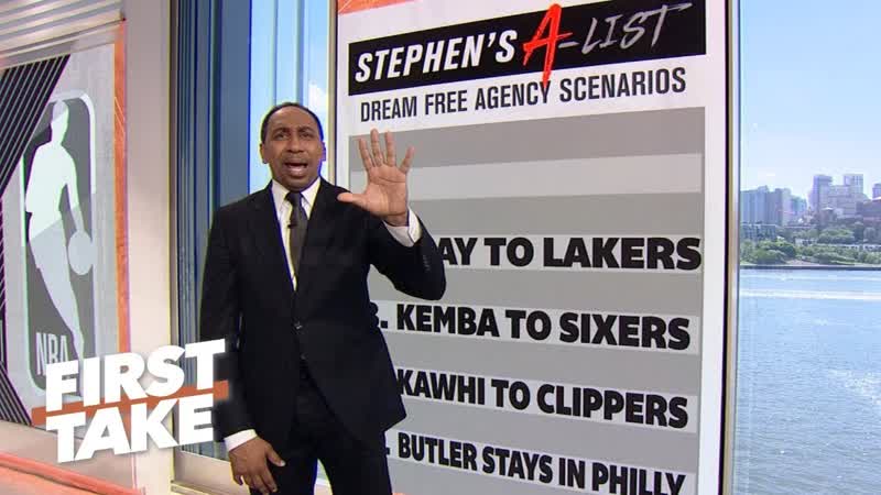 Stephen A. s dream NBA free agency scenarios, First