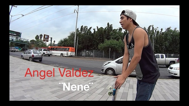Patinando con Angel Nene