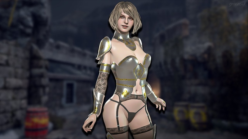 Resident Evil 4 Remake, Ashley Graham in Project Armor PC