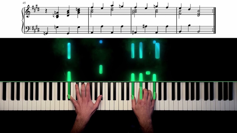Billy Joel Uptown Girl, Piano Cover + Sheet