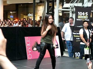 Charice - Just Dance, Party In The USA, Rock With You - Toronto 06/04/10 - Live at Eaton’s Centre