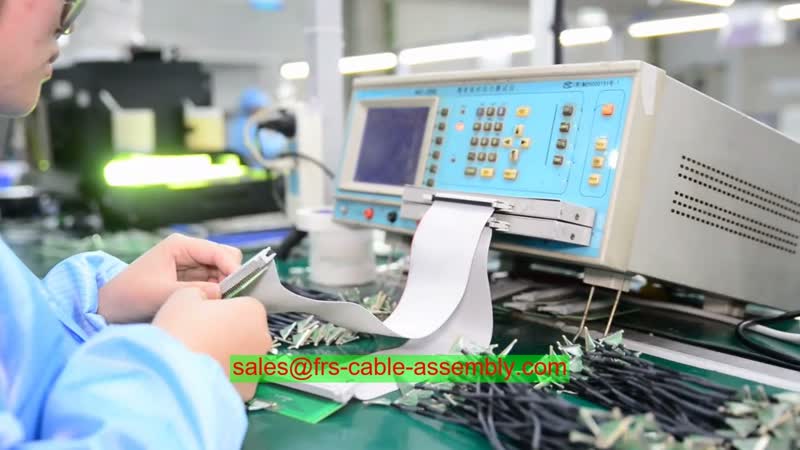 Wire Harness Company in Fpip Custom LVDS Cable EDP Cabel Assembly DF13 40pin to DF9 40pin LVDS