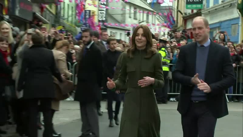 The Duke and Duchess of Cambridge Visit Tigh Cóilí Pub in