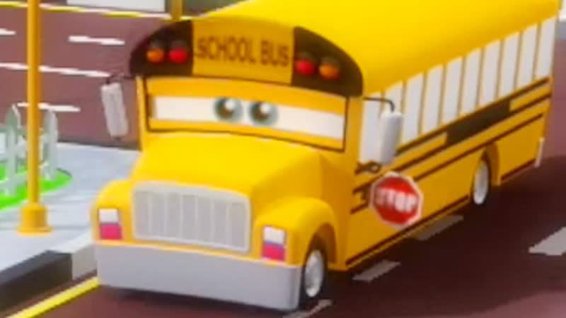 School Bus, Formation Uses, Vehicle Videos For Children, Nursery Rhymes For