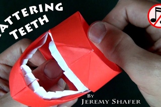 Origami Chattering Teeth (no music)