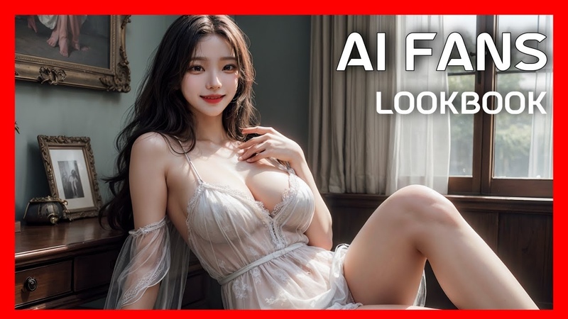 4 K Ai Vlog Negligee Lookbook 네글리제 룩북 Ai Lookbook, Ai