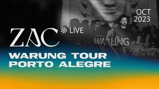 ZAC @ Warung Tour Porto Alegre (OCT 2023) | Full Set 4K Progressive House / Melodic Techno DJ Mix