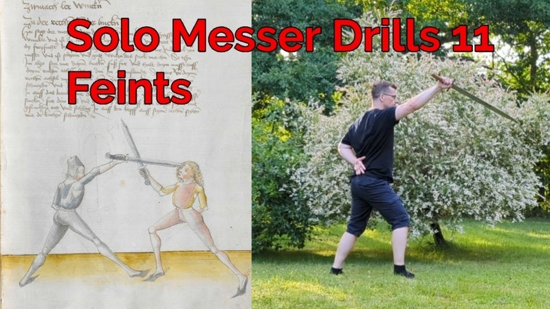 Solo Messer Drills 11 Feints ( Fehler, Wincker, Ablauffen,
