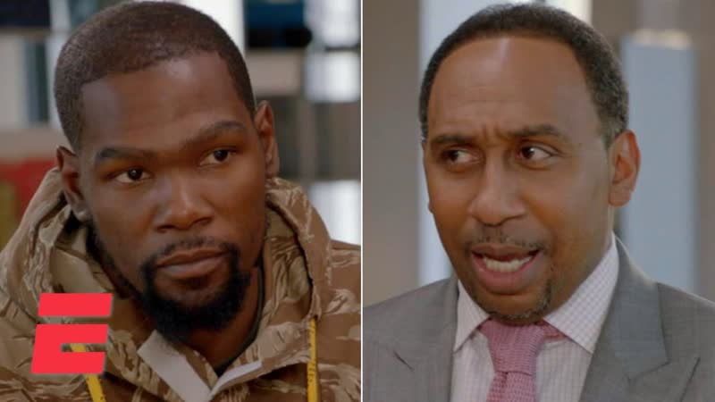 Stephen A. Smith and Kevin Durant clear the air face to face on The Boardroom,