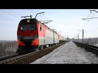 Электровоз 2ЭС10-047 “Гранит“ с приветствием