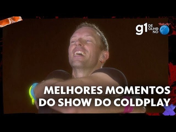Coldplay faz show iluminado e com coro gigante nos hits em show do Rock In Rio,