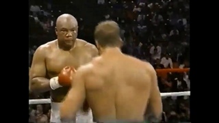 Tommy Morrison vs George Foreman (Highlights)