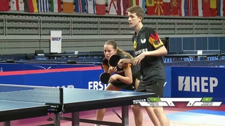 An. Kaufmann/L. Ullmann (GER) vs Wrobel/Redzimski (POL) | CXD SF | 2021 European Youth Championships