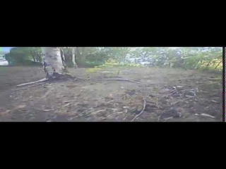 Hubsan Х4 H107D FPV - Полеты во дворе