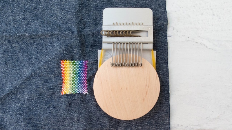 Getting Started with a Speedweve Style Mending Loom, Snuggly