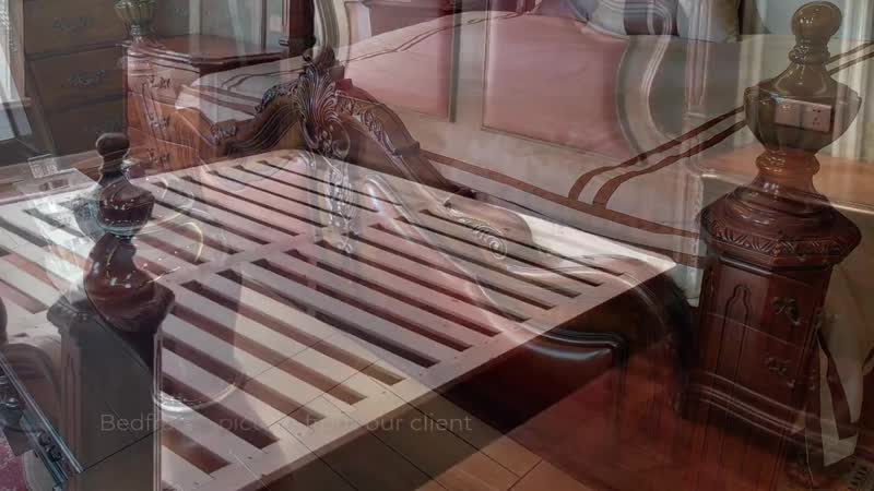 Super size luxury leather bed big of 2 MX2 M Goodwin