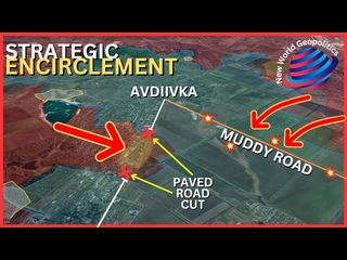 Avdiivka Endgame | Main Road Cut Time is Ticking Towards Defeat
