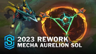 Mecha Aurelion Sol REWORK Skin Spotlight - Pre-Release - PBE Preview - League of Legends