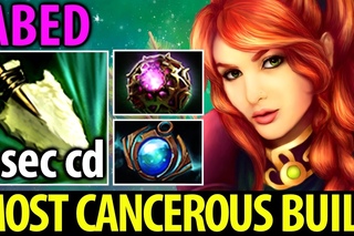 1sec CD Powershot the Most Cancerous Build of Dota2 - Abed [Windranger]