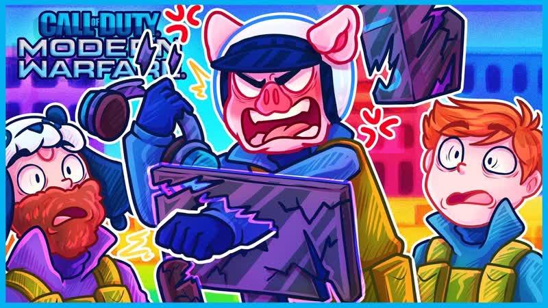 Modern Warfare but the video ends when I rage and smash
