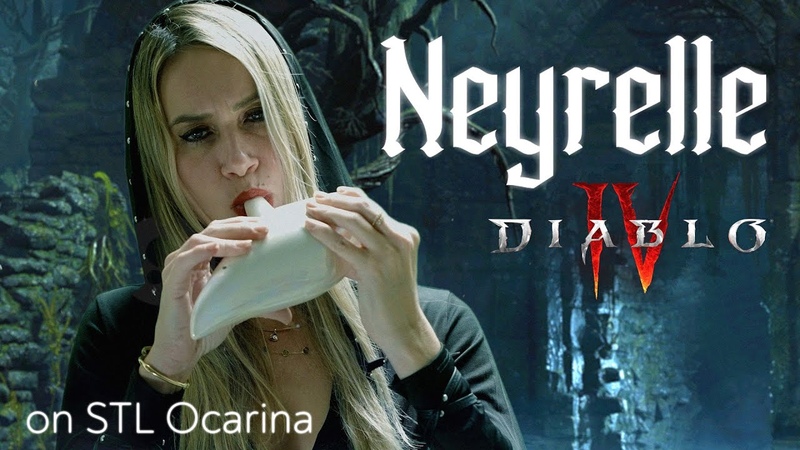 Neyrelle from Diablo IV on STL Harmony Bass