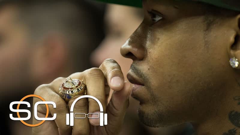 Lakers Kobe Bryant Studied Sharks Before Facing 76ers Allen Iverson, SC with SVP, April 19,