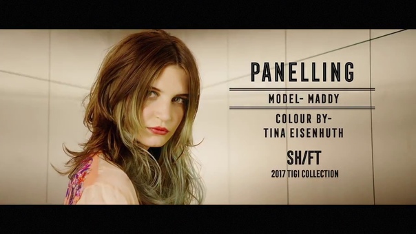 TIGI, SHIFT Collection 2017, Step by Step Look Maddy 01 Colour ,