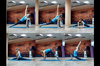 Stretching. Связка для растяжки.