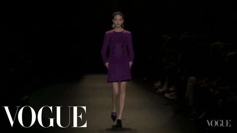 Alberta Ferretti Ready to Wear Fall 2013 Vogue Fashion Week Runway